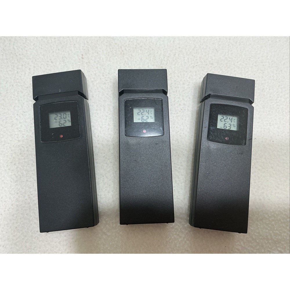 Digital Wireless Outdoor Sensors For A Weather Station Lot Of 3